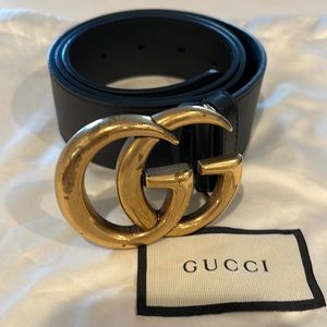 Gucci GG logo belt size 75
